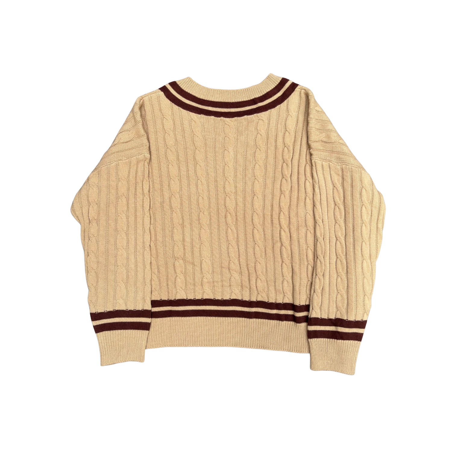 "THE SHEPHERD'S SHEEP" - ELEGANT CABLE KNIT SWEATER (PRE-ORDER)