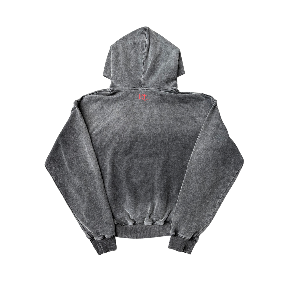 "THE SHEPHERD'S SHEEP" - GRUNGE STRUCTURED HOODIE (PRE-ORDER)