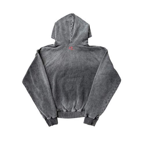 "THE SHEPHERD'S SHEEP" - GRUNGE STRUCTURED HOODIE (PRE-ORDER)